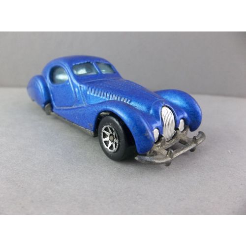 Hot Wheels 1987 Blue Jaguar Split Window Coupe Car