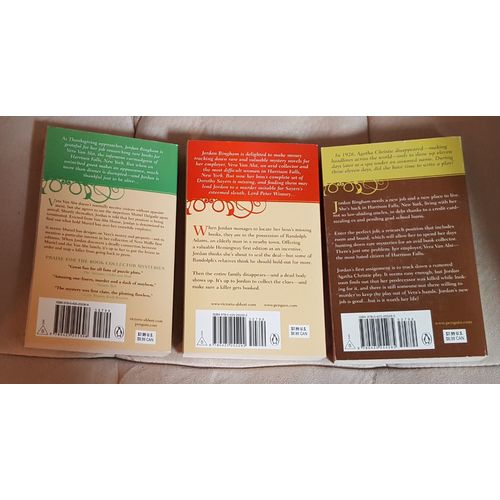 3 PB in A Book Collector Mystery series by Victoria Abbott~The Christie Curse +2