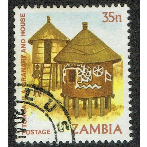 Zambia 1981 Native Crafts 35n multicoloured SG346 FU