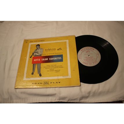 Artie Shaw 10" LP with Original Cover-ARTIE SHAW FAVORITES