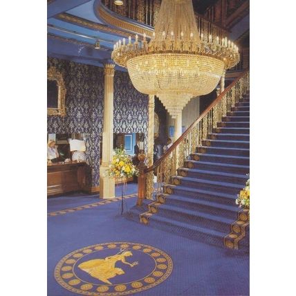 Times Newspaper Chartered Surveyors Award Hotel Britannia Manchester Postcard
