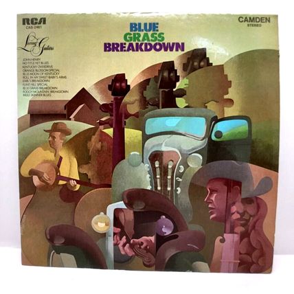 1971 Living Guitars – Blue Grass Breakdown - Vinyl Record LP RCA (P7)