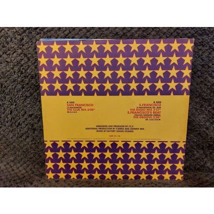 Martin King – San Francisco (CNT2114) 1993 (12" Single)