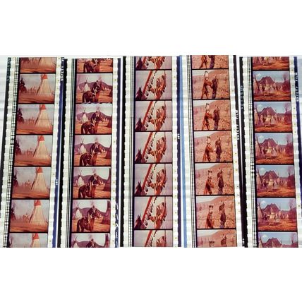 SOLDIER BLUE. Pk MULTI QVF - a009i. - 5 STRIPS OF 5 - 35MM FILM CELLS
