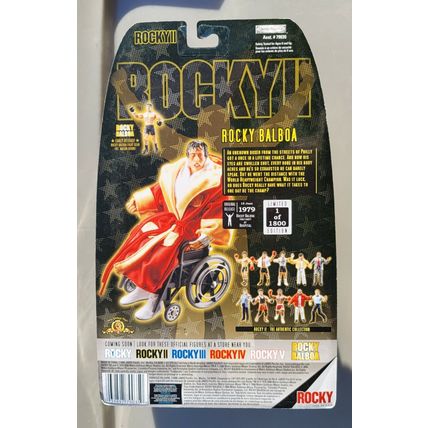 wwe wwf classic superstars limited edition 1 of 1800 rocky boxing figure