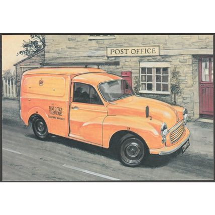 Morris Minor General Post Office Van - Golden Era Postcard