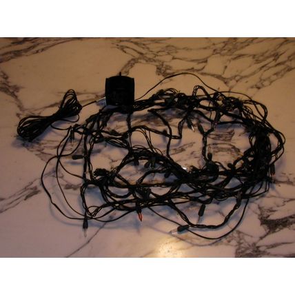 80 Bulb ~9m String of Warm White Christmas Tree Lights Indoor xmas fairy nonled