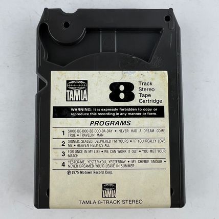 Stevie Wonder Stevie Wonders' Greatest Hits Vol 2 8-Track Tape Cartridge TBT-313