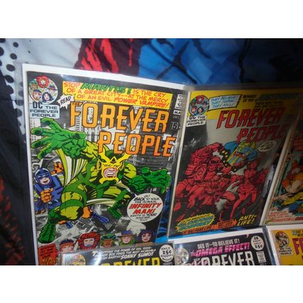 FOREVER PEOPLE FULL RUN! Darkseid! Deadman! Sandman! 1971! Worth $235.00! $175.