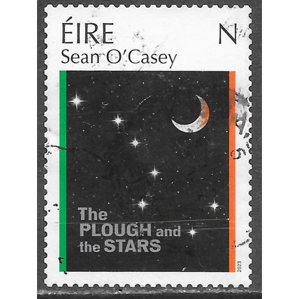 EIRE IRELAND 2023 SEAN O'CASEY PLOUGH AND STARS PLAY DUBLIN WRITER N RATE USED