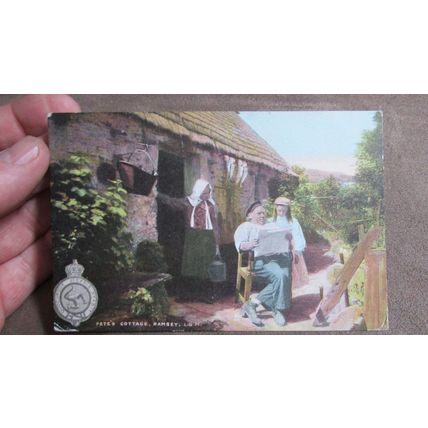 1911 fr Postcard - Petes Cottage, Ramsey - Isle of Man