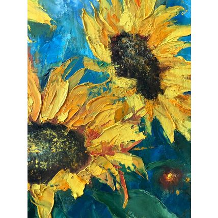 Oil Painting Sunflowers Wall Art Flowers
