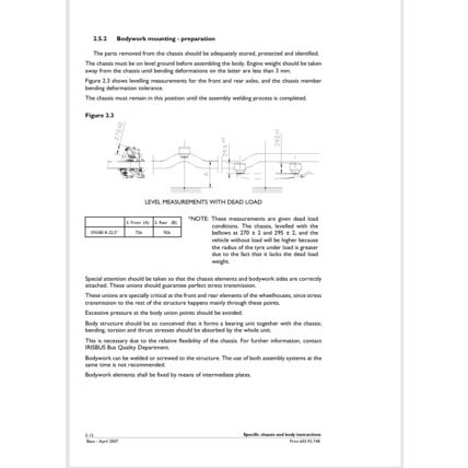 Iveco Eurorider 4 Vehicle Equipment Regulation Manual 60393748 2007 PDF