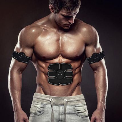 EMS Muscle Stimulator Toner Fitness Belt Abs Trainer for Abdomen, Arm and Leg