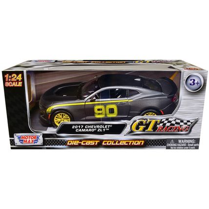 2017 Chevrolet Camaro ZL1 #90 Matt Gray with Yellow Stripes "GT Racing" Serie...