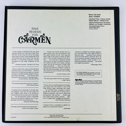 Vienna Philharmonic Vienna State Opera Chorus Vienna Boys Choir Carmen Vinyl Box