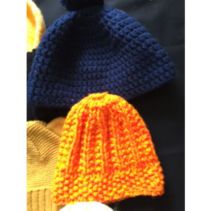 Job Lot Of 8 Wooley Hats,