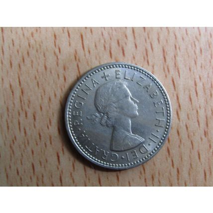 GB 1962 Elizabeth II Scottish 1/- Shilling Coin High Grade A/U