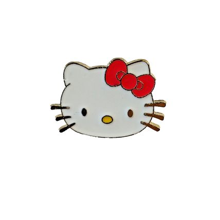 Cute Cat Pin Badge Cartoon Style Enamel Lapel Fun 1.8 cm X 2.7 cm BA202