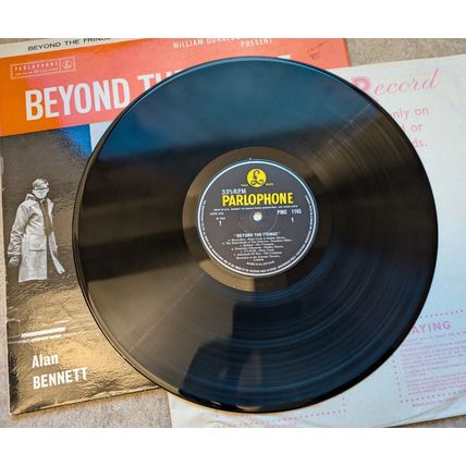 BEYOND THE FRINGE LP vinyl UK record 1961 comedy Peter Cook Alan Bennett comedy