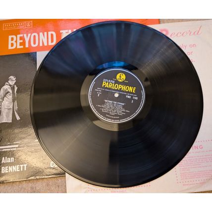 BEYOND THE FRINGE LP vinyl UK record 1961 comedy Peter Cook Alan Bennett comedy