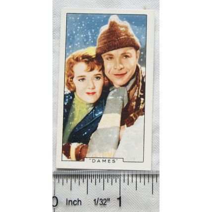 1935 Gallaher's Film Scenes No. 13 Dames