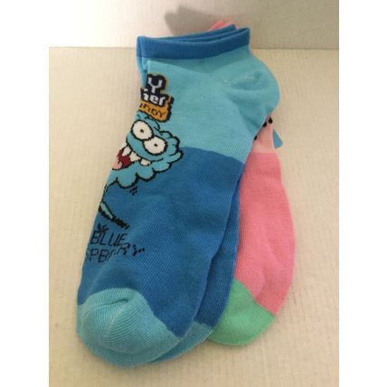 NEW Ad Icons Jolly Ranchers 2 Pairs Low cut Socks - Size 10-13