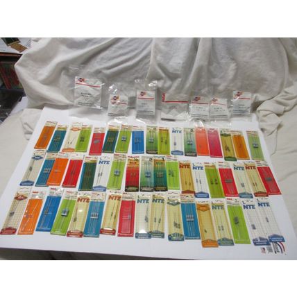 Vintage Lot of 60 Packets Resistors NTE,ECG, RCA,SK Factory Sealed