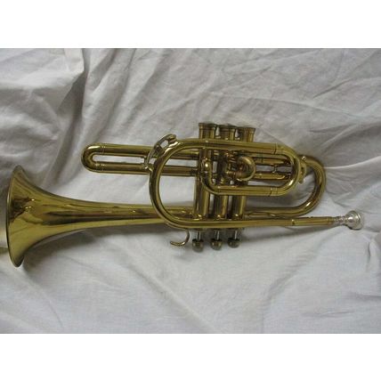1950's Frank Holton Elkhorn Wis Trumpet/Cornet With Original Carrying Case