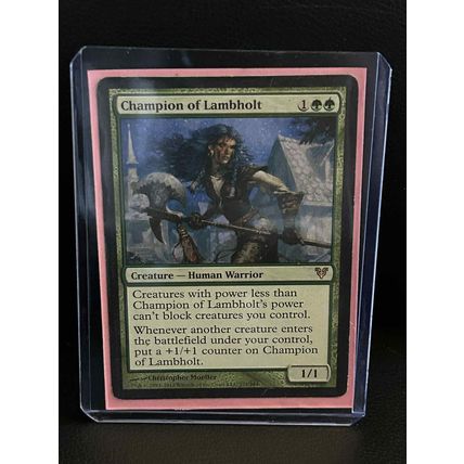 Champion of Lambholt Avacyn Restored Magic: the Gathering Trading Card