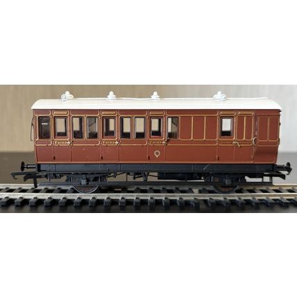 Hattons H4-4BT-1601B Genesis 4 Wheel Brake 3rd LBSCR Umber - BNIB