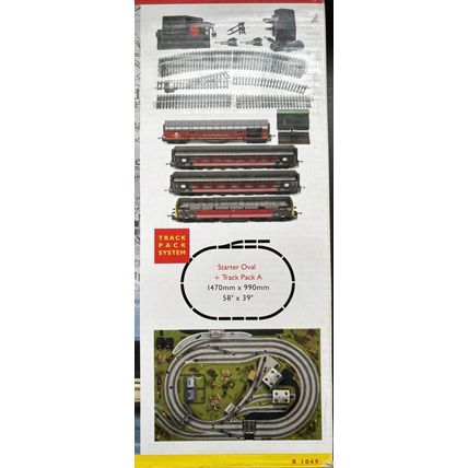 Hornby R1049 Virgin Night Mail Express Train Set, Complete, Rare - Brand New