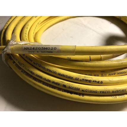 NEW Trex-Onics MA24205M020 ROBOTIC MACHINE CABLE ASSEMBLY TPC,66306,LL700906,EW