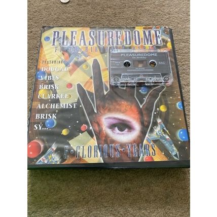 The Pleasuredome 5th Birthday DJ M-Zone Rave Tape Cassette