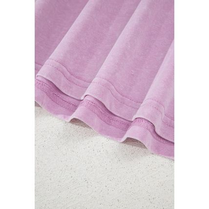 Phalaenopsis Mineral Wash Tank Mini Dress with Pockets