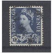 W6 1s 6d Grey-Blue.Fine Used.nb12a