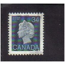 1985 canada queen elizabeth 11 34c f/u sg1161
