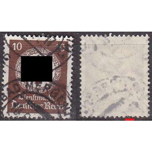 GERMANY REICH Dienst [1934] MiNr 0137 ( O/used ) [01]