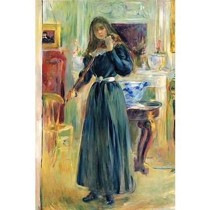 Julie playing violin 20 x 30 Poster