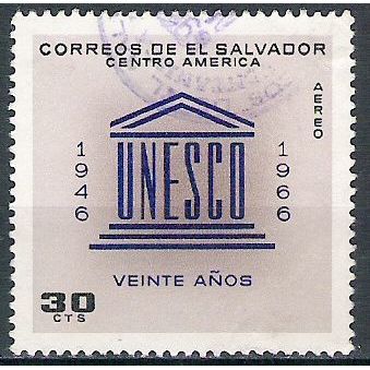 El Salvador ( Salvador ) N° PA 330 YVERT OBLITERE ( USED )