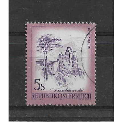 Austria.SG1683 5s Ruins of Aggstein Castle.Fine Used.Aug22
