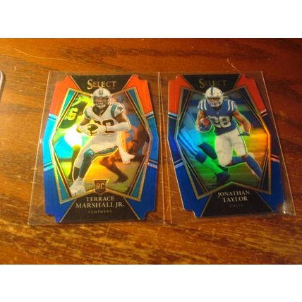 2021, Panini, Select, 7-Cards, Die Cut, Prizms, w/Rc's, DEEBO SAMUEL/YOUNG ++