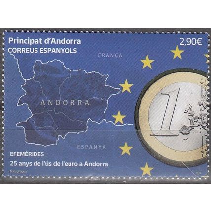 Andorra Español 2024 25 Ans Euro Neuf **