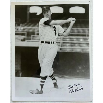 Bob Kennedy (d. 2005) Signed Autographed Vintage 8x10 Photo Chicago White Sox
