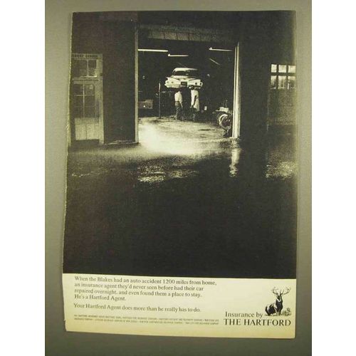 1965 The Hartford Insurance Ad - Blakes Auto Accident