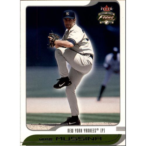 2002 Fleer Focus JE Mike Mussina #160