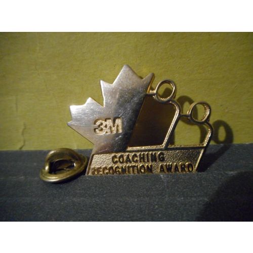 3M Canada Coaching Recognition Award Lapel Pin