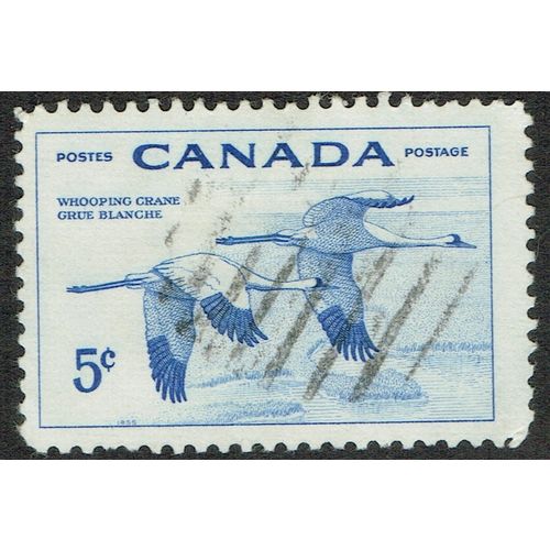 Canada 1955 National Wild Life Week 5c Ultramarine SG479 GU