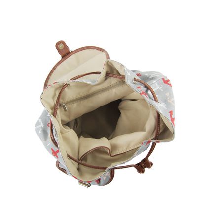 Anchor Print Retro Rucksack