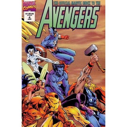 Avengers: Official Marvel Index (Vol 2) # 004 NM MODERN AGE COMICS